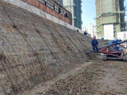 特克斯建筑边坡支护